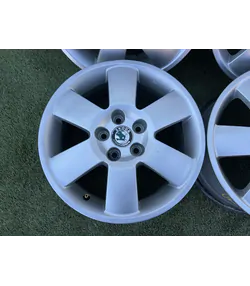 5x100 15" Skoda gyári alufelni 6Jx15h2 ET43 - Mobil Gumis 3