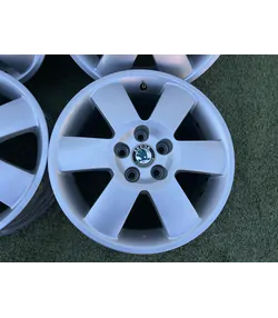 5x100 15" Skoda gyári alufelni 6Jx15h2 ET43 - Mobil Gumis 4