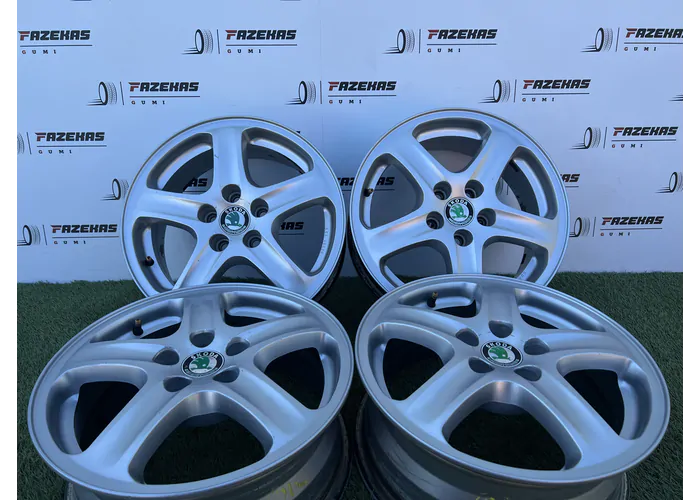 5x100 15" Skoda gyári alufelni 6Jx15h2 ET38 - Mobil Gumis