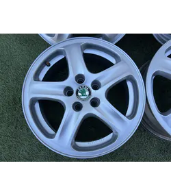 5x100 15" Skoda gyári alufelni 6Jx15h2 ET38 - Mobil Gumis 3