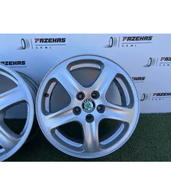 5x100 15" Skoda gyári alufelni 6Jx15h2 ET38 - Mobil Gumis 6