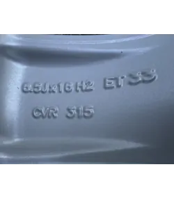 5x112 16" Volkswagen gyári alufelni 6,5Jx16h2 ET33 - Mobil Gumis 7