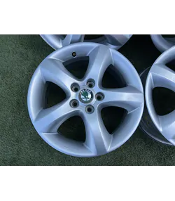 5x100 15" Skoda gyári alufelni 6Jx15h2 ET43 - Mobil Gumis 3
