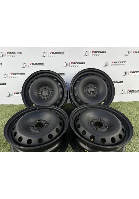 4x100 15" Volkswagen gyári lemezfelni 6Jx15h2 ET43 - Mobil Gumis
