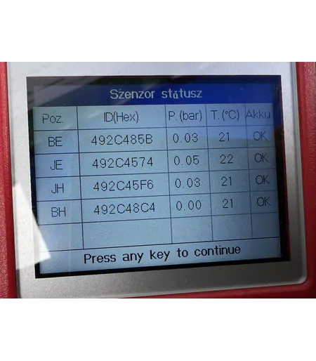 4x108 14" Ford gyári lemezfelni + TPMS 5,5Jx14h2 ET37,5 - Mobil Gumis 8