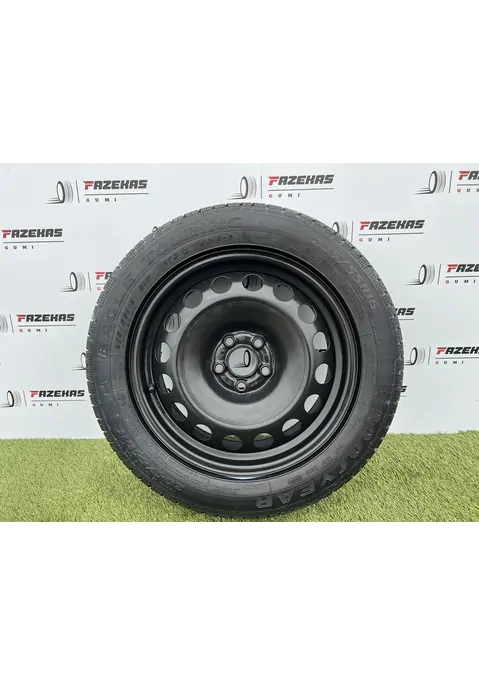 5x100 16" Volkswagen gyári lemezfelni pótkerék 205/55 R16 nyári gumikkal - Mobil Gumis