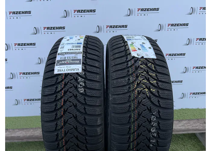 185/55 R14 Kumho WinterCraft WP51 téli gumi mm - Mobil Gumis