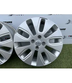 4x100 16" Kia gyári alufelni 6Jx16h2 ET43 - Mobil Gumis 5