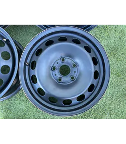 5x112 16" Volkswagen Audi gyári lemezfelni 6Jx16h2 ET48 - Mobil Gumis 3