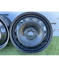 5x112 16" Volkswagen Audi gyári lemezfelni 6Jx16h2 ET48 - Mobil Gumis 5