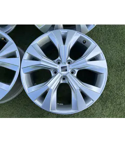 5x112 18" Seat gyári alufelni 7Jx18h2 ET45 - Mobil Gumis 4