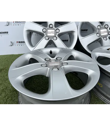 5x112 16" Seat gyári alufelni 6,5Jx16h2 ET50 - Mobil Gumis 2