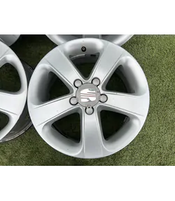 5x112 16" Seat gyári alufelni 6,5Jx16h2 ET50 - Mobil Gumis 4