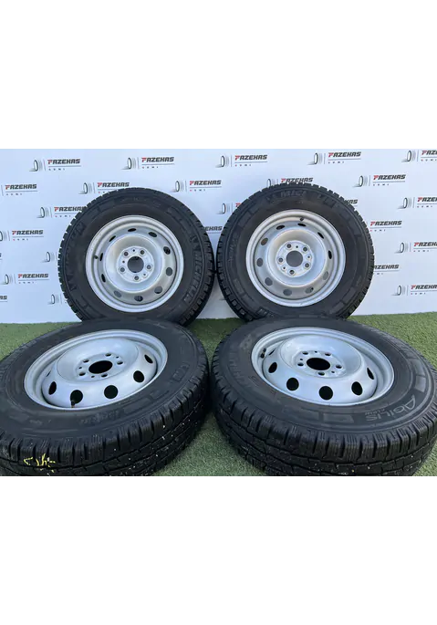 5x118 15" Fiat gyári lemezfelni 215/70 R15C téli gumikkal - Mobil Gumis