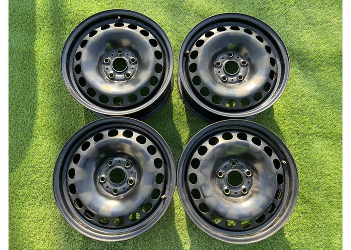 5x112 16" Volkswagen gyári lemezfelni 6,5Jx16h2 ET41 alapértelmezett kép