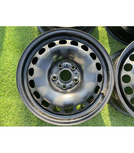 5x112 16" Volkswagen gyári lemezfelni 6,5Jx16h2 ET41 2
