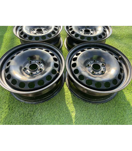 5x112 16" Volkswagen gyári lemezfelni 6,5Jx16h2 ET41 6