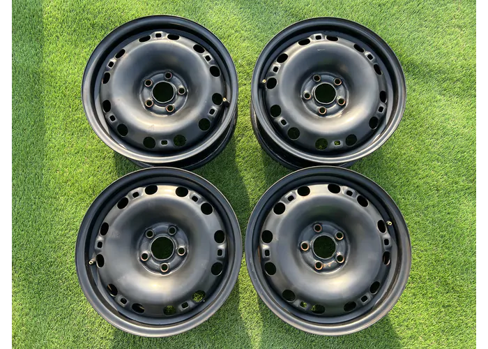 5x100 15" Volkswagen gyári lemezfelni 6Jx15h2 ET38 alapértelmezett kép