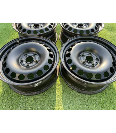 5x112 16" Volkswagen gyári lemezfelni 6,5Jx16h2 ET42 6