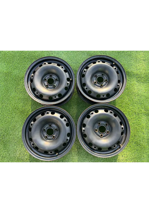 5x100 15" Volkswagen gyári lemezfelni 6Jx15h2 ET38