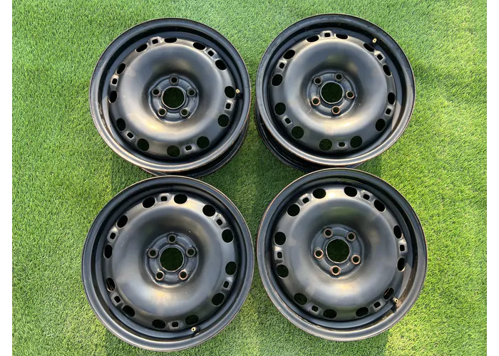 5x100 15" Volkswagen gyári lemezfelni 6Jx15h2 ET38 alapértelmezett kép