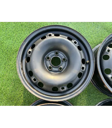 5x100 15" Volkswagen gyári lemezfelni 6Jx15h2 ET38 5
