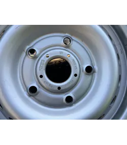5x160 16" Ford Transit Custom gyári lemezfelni+TPMS újszerű 215/65 R16C téli gumikkal 3