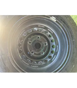 5x160 16" Ford Transit Custom gyári lemezfelni+TPMS újszerű 215/65 R16C téli gumikkal 9