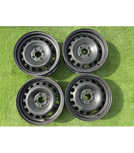 4x100 15" Renault Twingo gyári kétszéles lemezfelni 5Jx15h2 ET38 5,5jx15h2 ET36