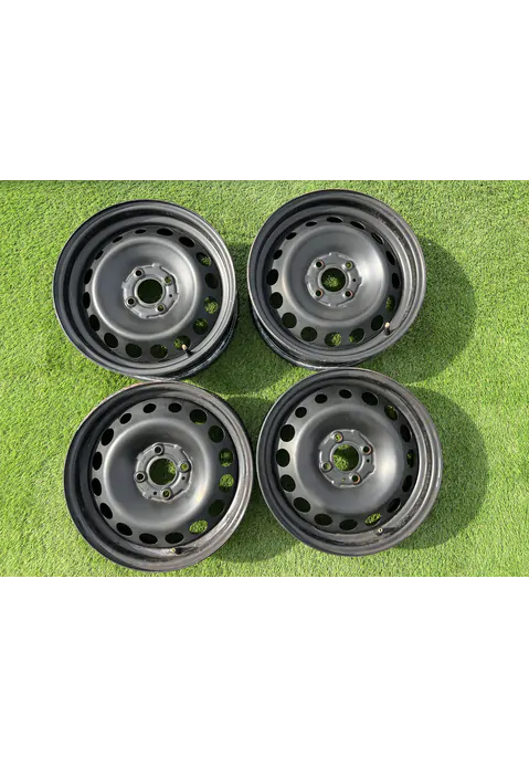4x100 15" Renault Twingo gyári kétszéles lemezfelni 5Jx15h2 ET38 5,5jx15h2 ET36