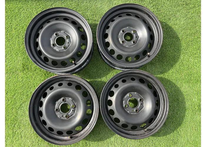 4x100 15" Renault Twingo gyári kétszéles lemezfelni 5Jx15h2 ET38 5,5jx15h2 ET36 alapértelmezett kép