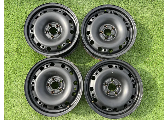 5x100 15" Volkswagen gyári lemezfelni 6Jx15h2 ET38 alapértelmezett kép