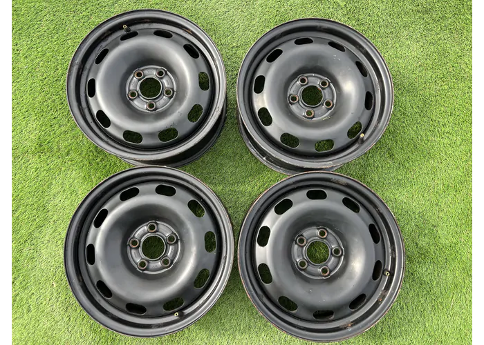 5x100 15" Volkswagen gyári lemezfelni 6Jx15h2 ET38 alapértelmezett kép