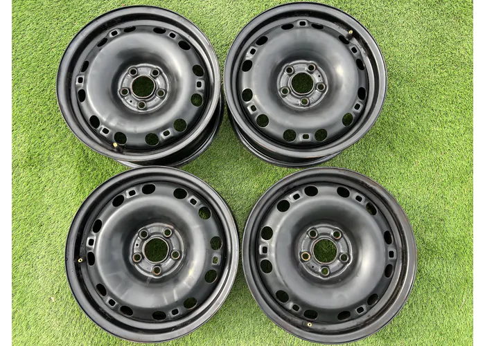 5x100 15" Volkswagen gyári lemezfelni 6Jx15h2 ET38 alapértelmezett kép