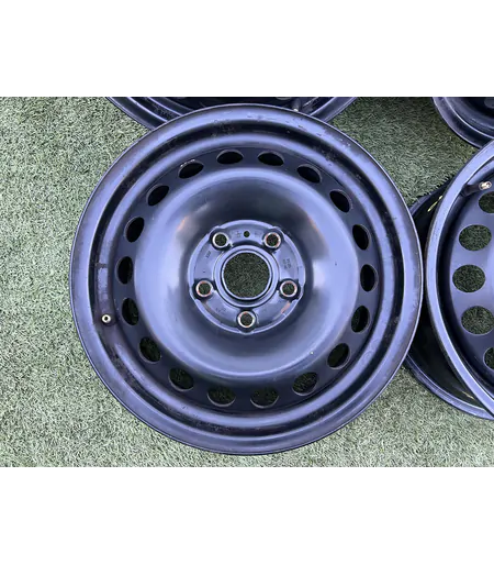 5x112 15" Volkswagen gyári lemezfelni 6Jx15h2 ET47 - Mobil Gumis 2