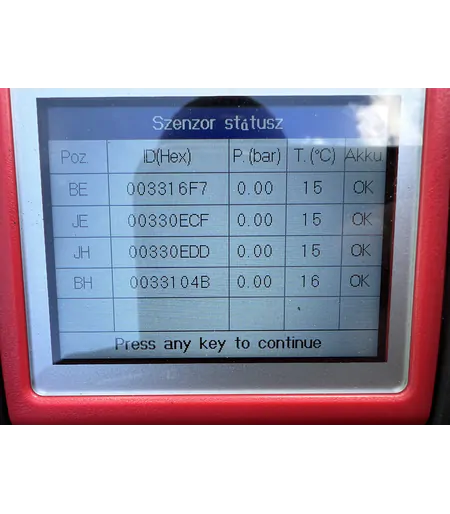 4x100 14" Hyundai gyári lemezfelni + TPMS szenzor 5,5Jx14h2 ET47 - Mobil Gumis 8