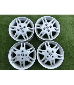 4x100 14" Suzuki gyári alufelni 4,5Jx14h2 ET45 1