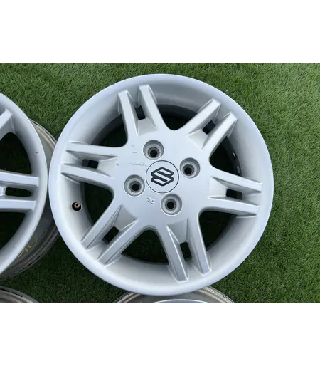 4x100 14" Suzuki gyári alufelni 4,5Jx14h2 ET45 4
