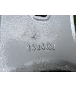 4x100 14" Suzuki gyári alufelni 4,5Jx14h2 ET45 9