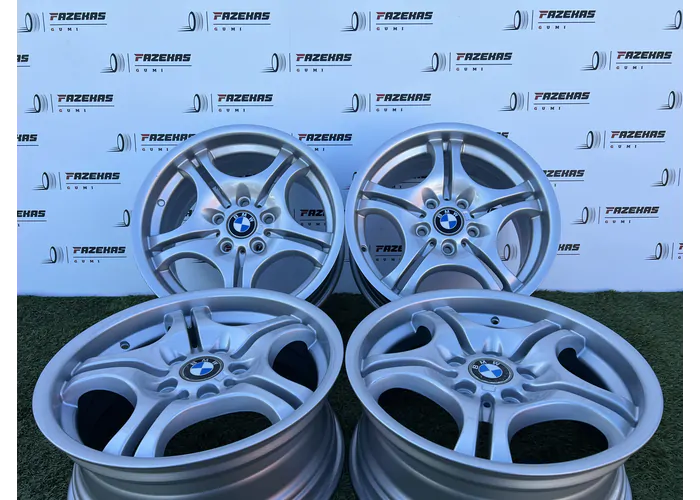 5x120 17" Bmw M gyári kétszéles alufelni 7,5Jx17h2 ET41 8,5jx17h2 ET50 - Mobil Gumis