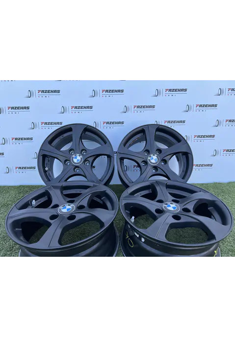 5x120 16" Bmw fekete alufelni 7Jx16h2 ET40 - Mobil Gumis