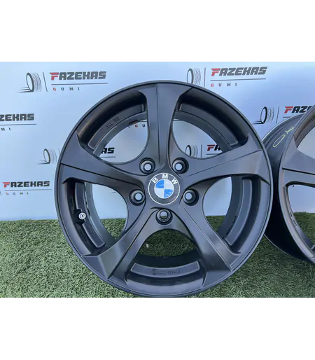 5x120 16" Bmw fekete alufelni 7Jx16h2 ET40 - Mobil Gumis 5