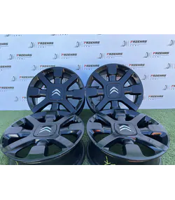 4x108 17" Citroen C4 gyári fekete alufelni 6,5Jx17h2 ET19 - Mobil Gumis