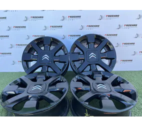 4x108 17" Citroen C4 gyári fekete alufelni 6,5Jx17h2 ET19 - Mobil Gumis