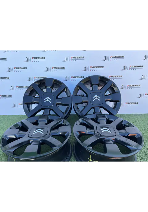 4x108 17" Citroen C4 gyári fekete alufelni 6,5Jx17h2 ET19 - Mobil Gumis