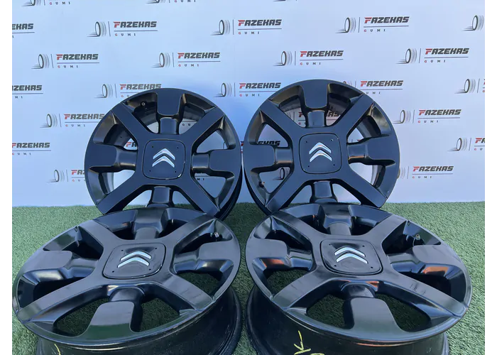4x108 17" Citroen C4 gyári fekete alufelni 6,5Jx17h2 ET19 - Mobil Gumis