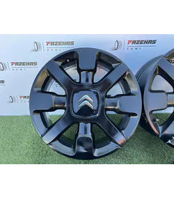 4x108 17" Citroen C4 gyári fekete alufelni 6,5Jx17h2 ET19 - Mobil Gumis 4