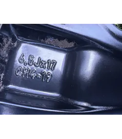 4x108 17" Citroen C4 gyári fekete alufelni 6,5Jx17h2 ET19 - Mobil Gumis 6