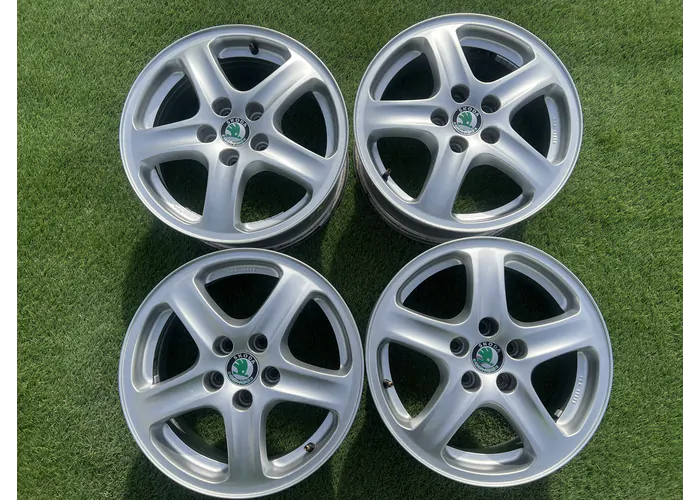 5x100 15" Skoda gyári alufelni 6Jx15h2 ET38 alapértelmezett kép