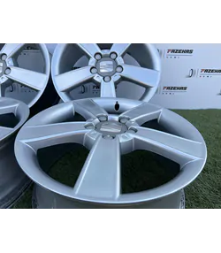 5x112 17" Seat gyári alufelni 7Jx17h2 ET54 - Mobil Gumis 2